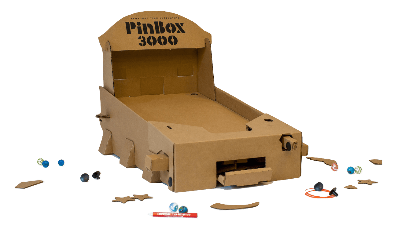 PinBox 3000 customizable pinball machine