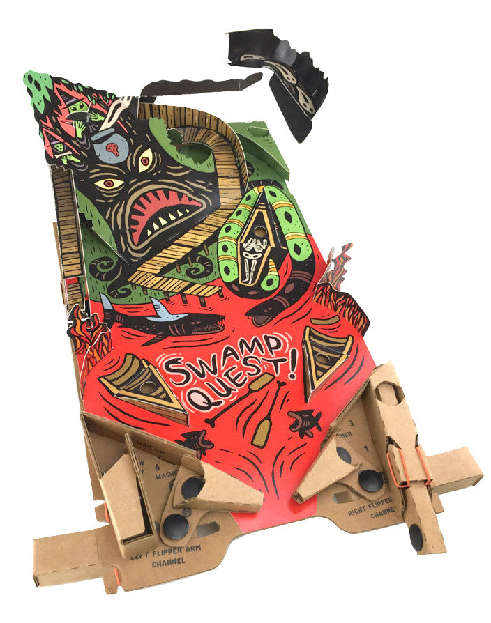 Swamp Quest PinBox 3000 playboard