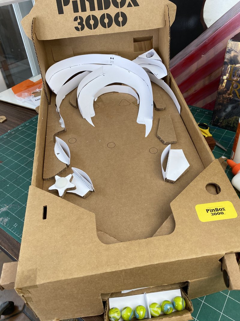 Shop PinBox 3000 | Tabletop Cardboard Pinball Machine